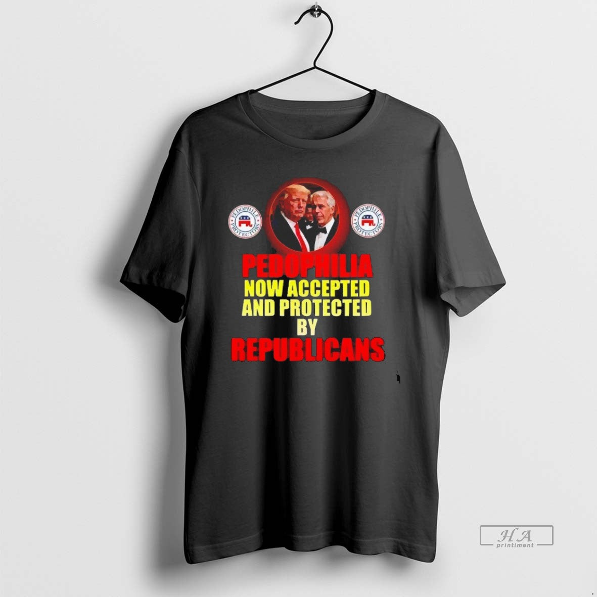 Trendy Trump And Epstein Pedophoilia Now Accepted And Protected By Republicans Blackshirt