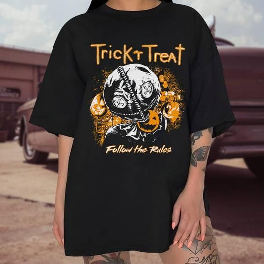 Trick R Treat - Sam Follow The Rules Shirt Horror Halloween Shirt Halloween Movie Shirt