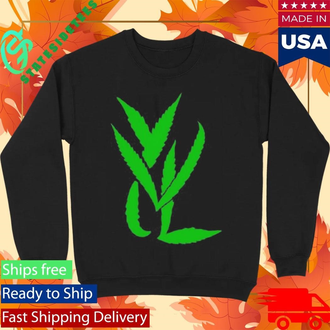 Trimset Green On Black Shirt