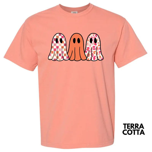 Trio Trendy Ghosts Comfort Colors T-Shirt 'NLB'