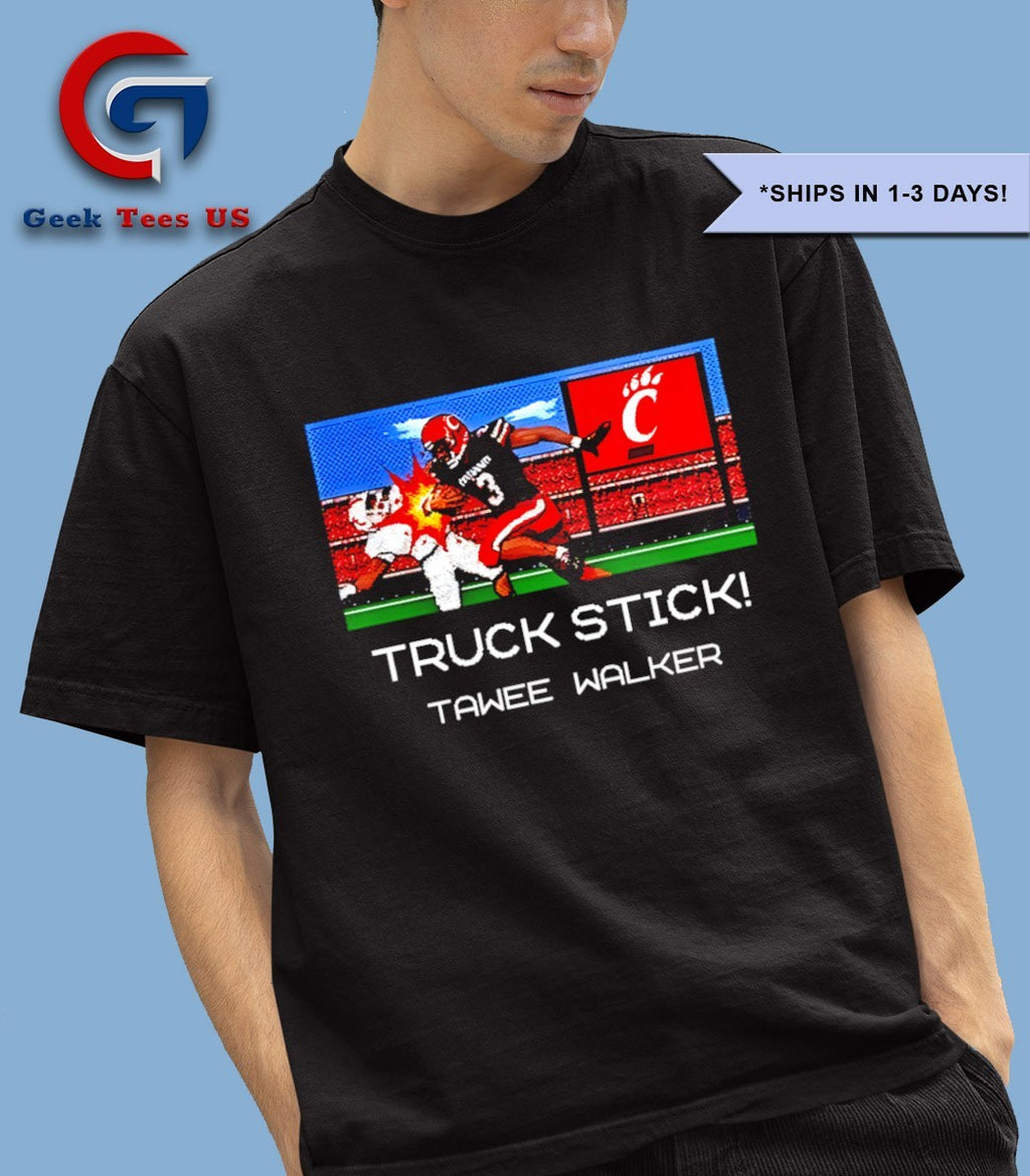 Truckstick Tawee Walker Cincinnati Bearcats football shirt