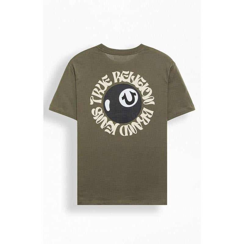 True Religion Men's Billiards Puff T-Shirt - Multicolor Hoodie, Sweatshirt | DripVista.com