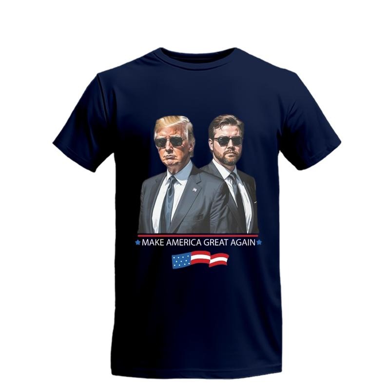 Trum Vance 2024 Shirt, Trum Vance Campaign Shirts, USA Flag Shirt , Make America Great Again, Unisex Classic Cotton Tee...