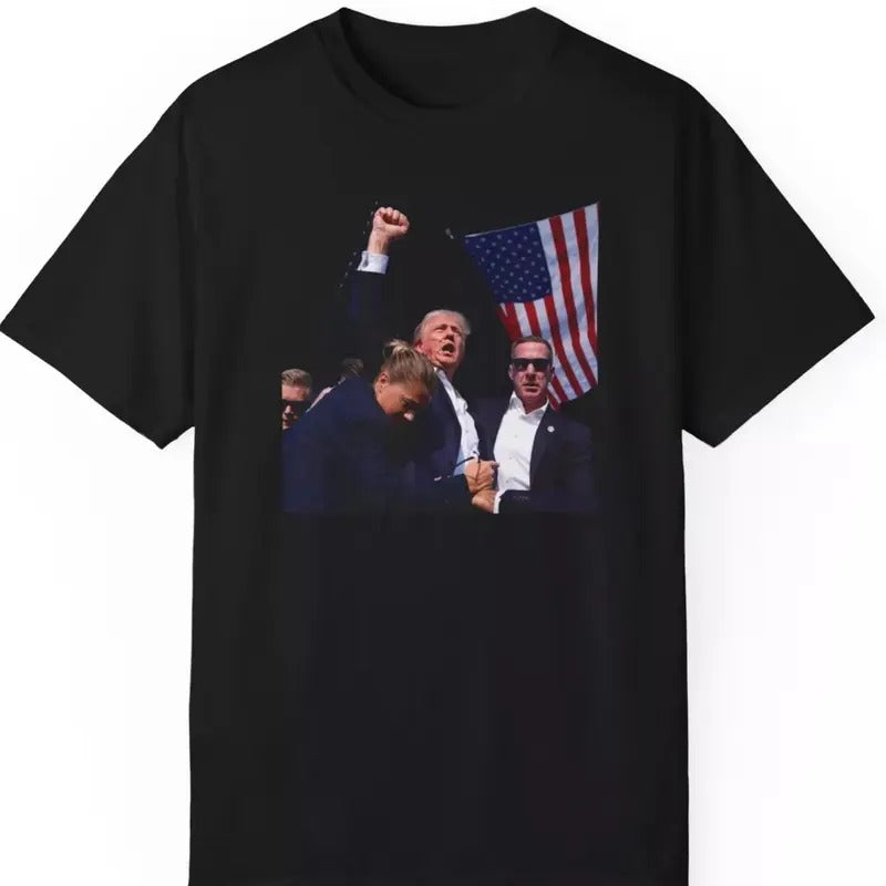 Trump ' 24 Rally tshirt , Trump Rally, Patriot Shirt, Unisex Tshirt, Hoodie, Sweatshirt | DripVista.com