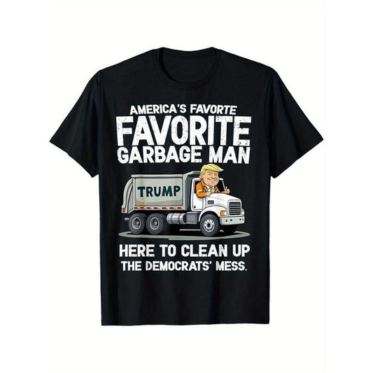 Trump 2024 Election Campaign T-Shirt - Unisex Cotton Crew Neck Tee with Printed Design, Regular Fit, All-Season Comfort, Casual Style, Slight Stretch Knit Fabric - Perfect Gift for Trump Supporters Made in USA