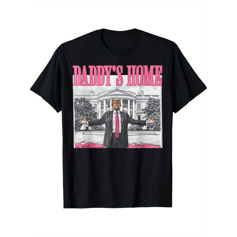 Trump 2024 Recaptures America, Dad's Home Trump Pink 2024 T-shirtstyle{n002}3 T-Shirts, Hoodie, Sweatshirt | DripVista.com