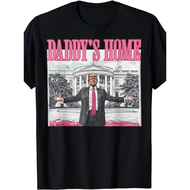 Trump 2024 Take America Back, Daddy's Home Trump Pink 2024 T-Shirtstyle{n002}2 T-Shirts, Hoodie, Sweatshirt | DripVista.com