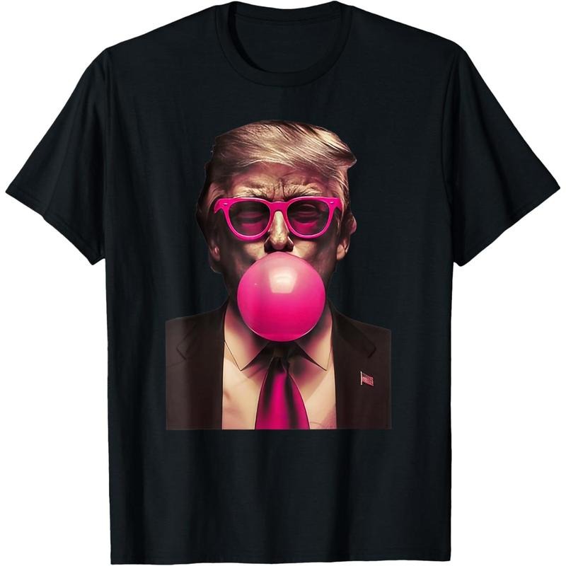 Trump Bubble Gum Funny T-Shirt made in usa Hoodie, Sweatshirt | DripVista.com
