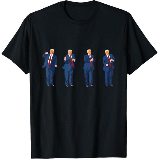 Trump Dance 4th Of July Trump 2024 T-Shirt made in usa