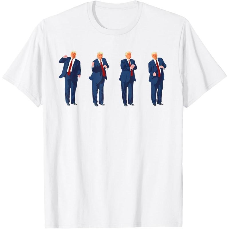 Trump Dance Funny Pro Trump 2024 Vote Trump President MAGA T-Shirt made in usa Hoodie, Sweatshirt | DripVista.com
