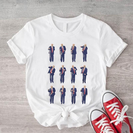 Trump Dance Shirt, Funny Presidential Election 2024 T-shirt, Republican Tee, Unisex Trump Supporter Shirt, President Short Sleeve.