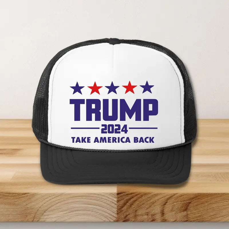 Trump Hat, Trump Supporter Cap, Unisex Election Hat, President Cap, Gift For Republican, Political Cap, USA Flag Hat.