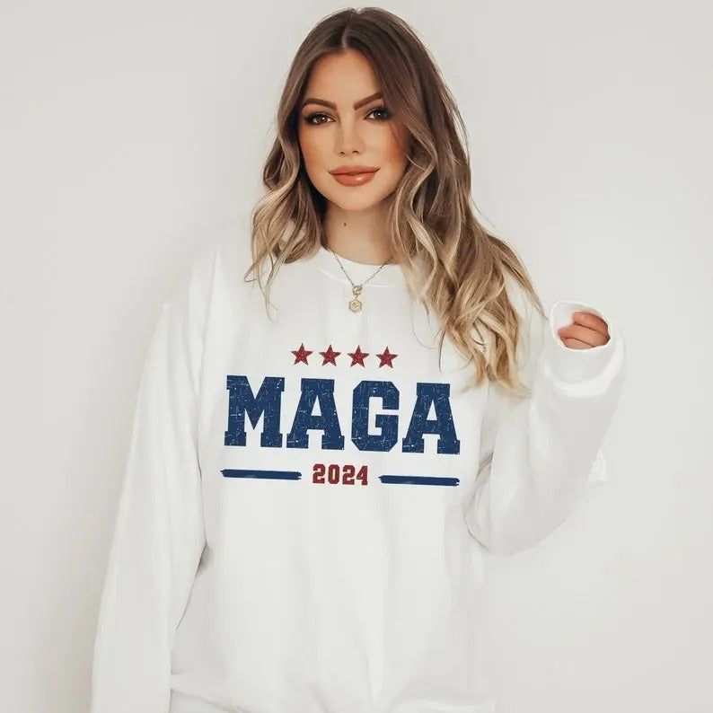 Trump MAGA 2024 Shirt, Republican Gift, 2024 Trump Shirt, Republican T Shirt, Election Shirt Hoodie, Sweatshirt