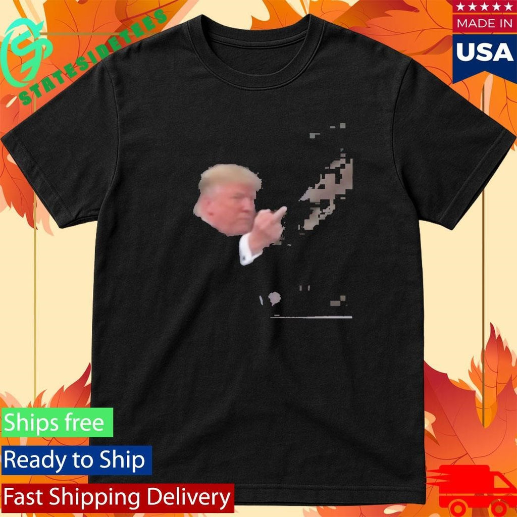 Trump Middle Finger To Ford Worker Shirt
