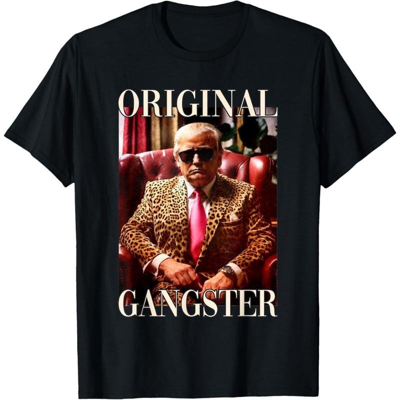 Trump Original Gangster Shirt Funny  Donald Trump 2024 T-Shirt made in usa Hoodie, Sweatshirt | DripVista.com