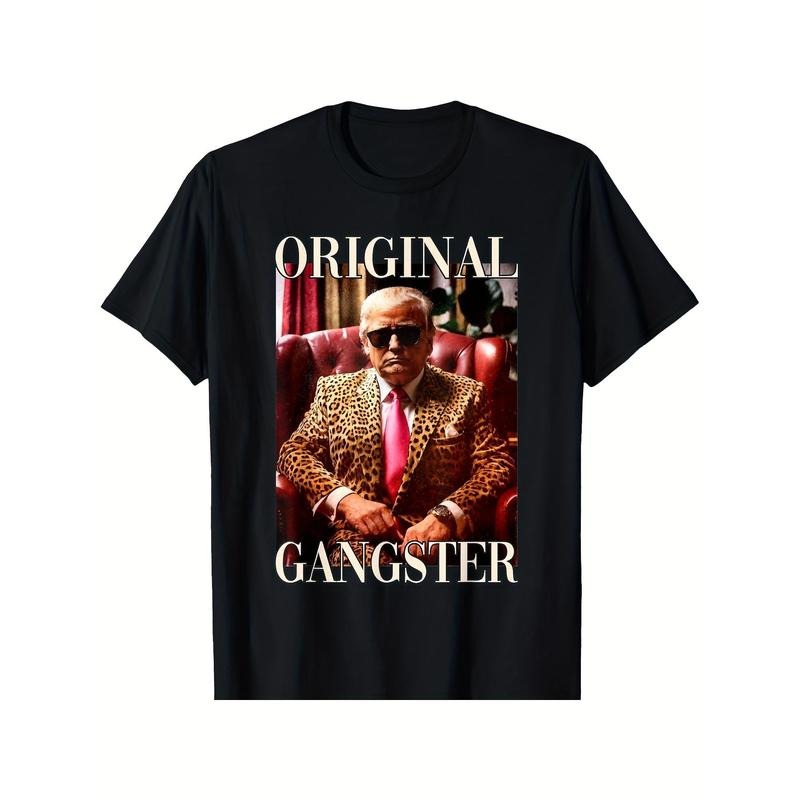 Trump Original Gangster Shirt Funny MAGA Donald Trump 2024 T-Shirt made in usa Hoodie, Sweatshirt | DripVista.com
