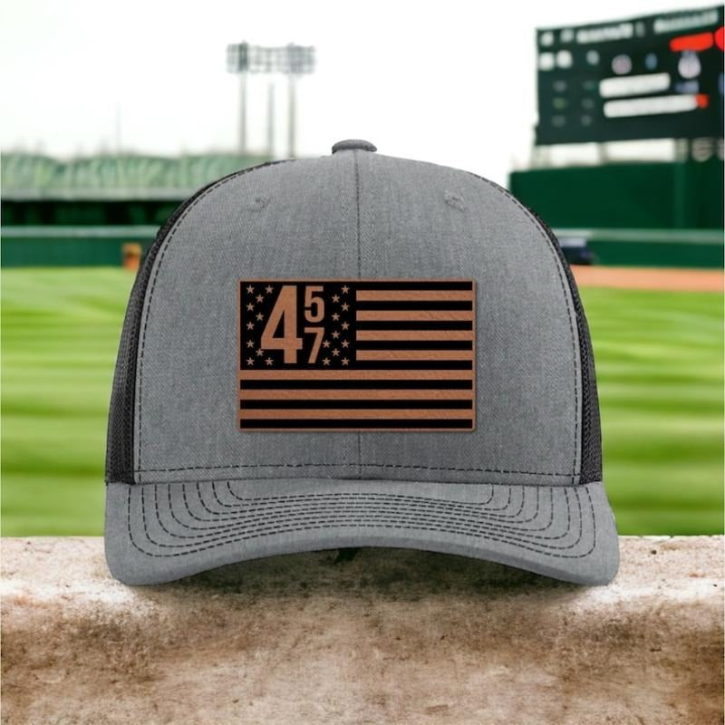Trump Trucker Hat - Donald Trump - 45 47 - Political Hat - Trump Merchandise - Trump for President 2024 - Richardson 112...