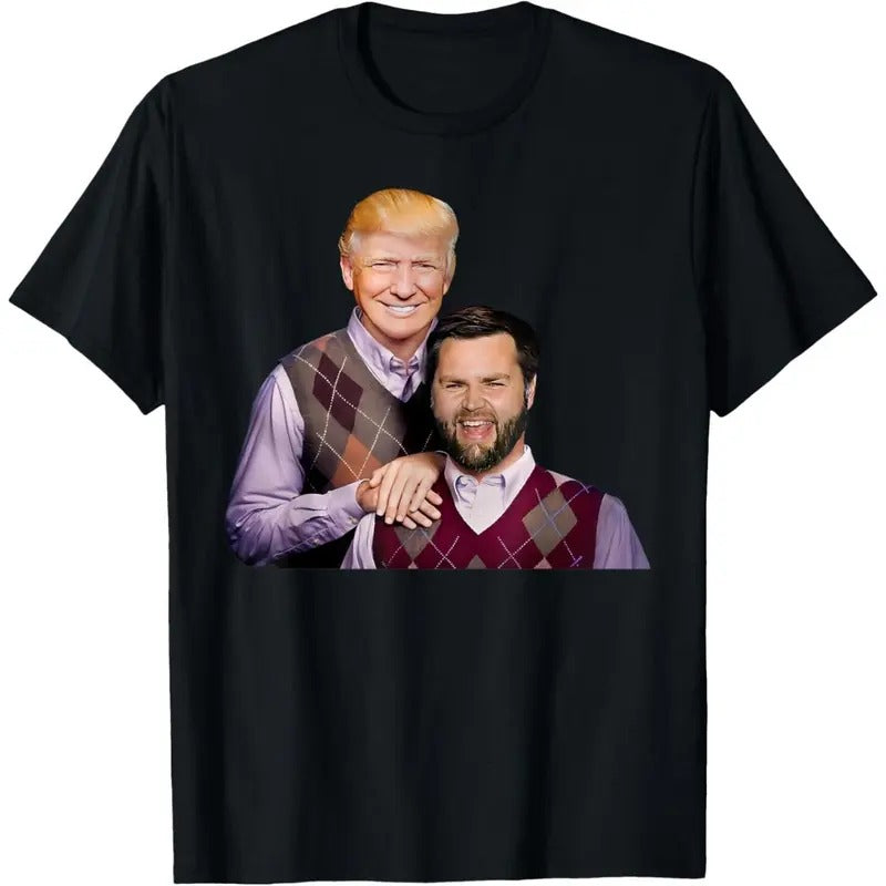 Trump Vance 2024 Brothers Funny Parody Trump J.D. Vance Bros T-Shirt .made in usa Top Clothing shirts women casual...