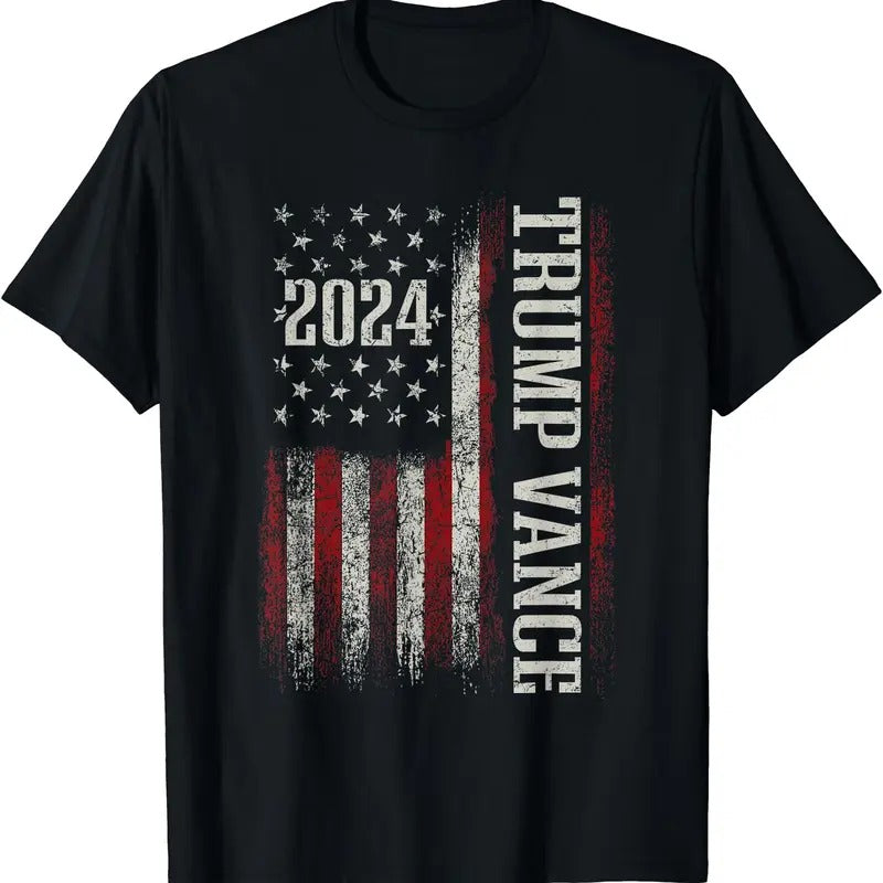 Trump Vance 2024 President Trump Supporter Re-Election T-Shirt Hoodie, Sweatshirt | DripVista.com