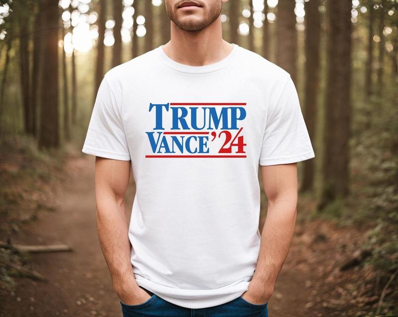 Trump Vance 2024 Vintage Graphic Shirt, Vice President Trump Unisex T-shirt, Republican Shirt Political Shirt Conservative Shirt Cotton Streetwear