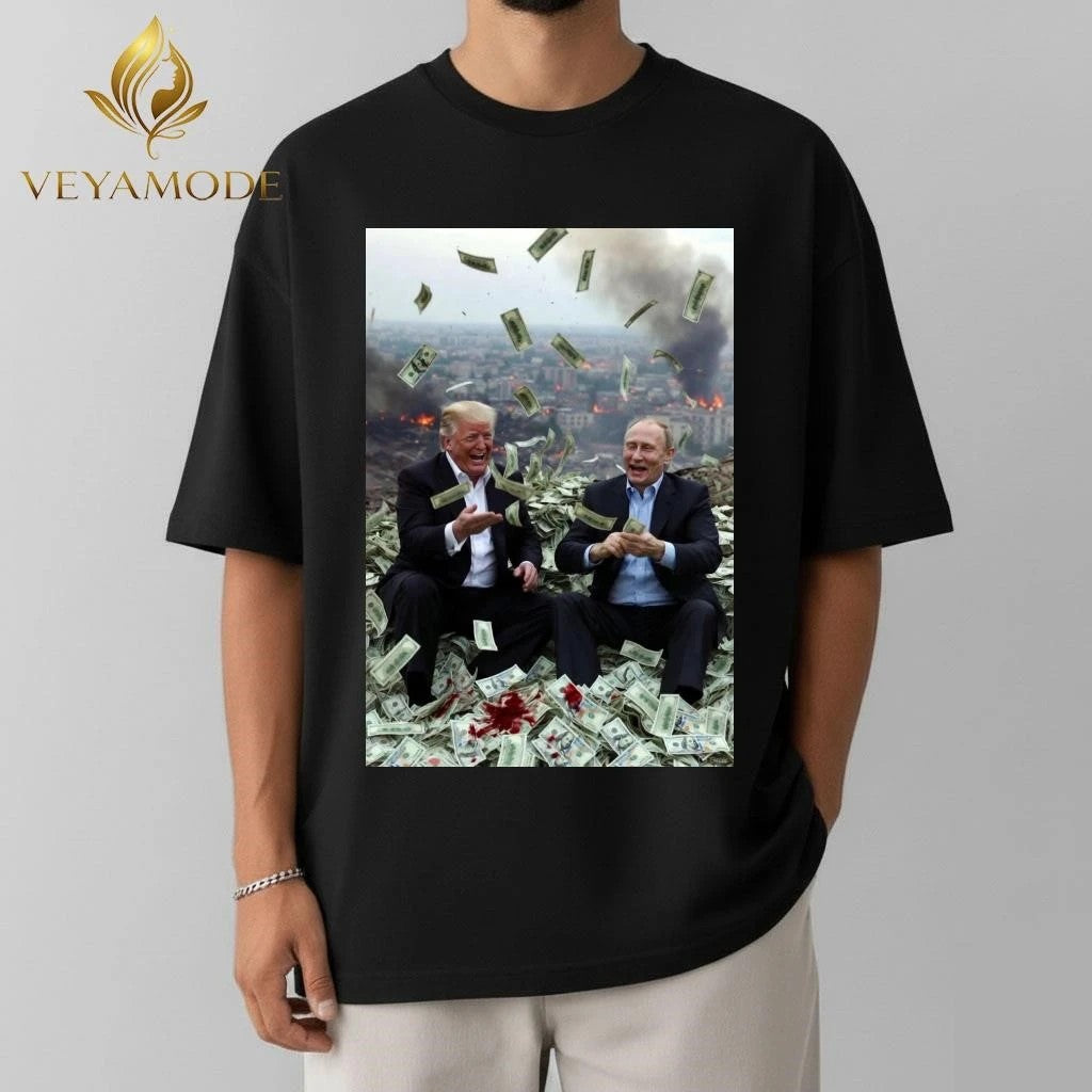 Trump and Putin blood money tee
