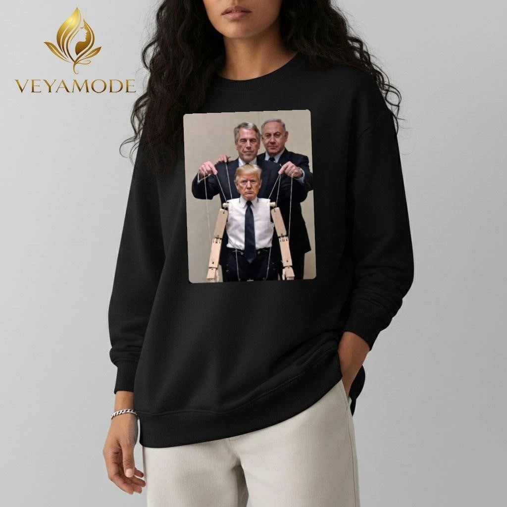 Trump is a puppet of Epstein and Netanyahu tee