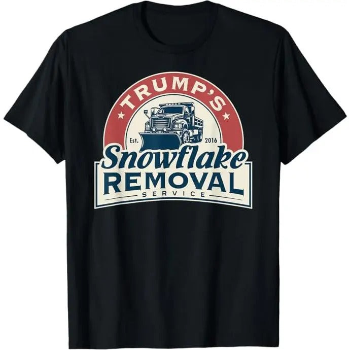 Trump's Snowflake Removal Service Funny Trump 2024 T-Shirt Hoodie, Sweatshirt | DripVista.com