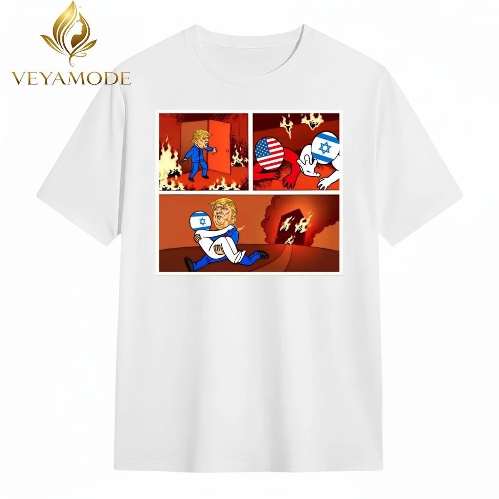 Trump saved Israel from hell but not America tee