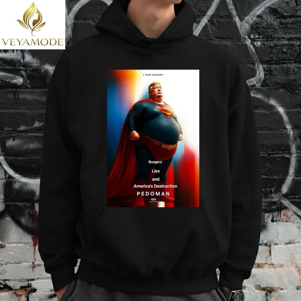 Trump superman pedoman tee