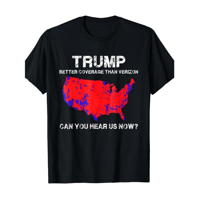 Trump than Verizon political gift Unisex T-shirt Made in USA Hoodie, Sweatshirt | DripVista.com