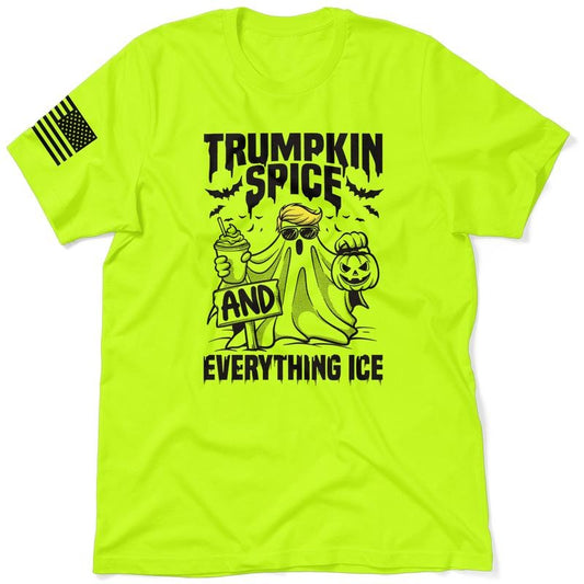 Trumpkin - Hi Visibility Safety Work T-Shirt Jersey Menswear For Blue Collar Workers | Funny, Sarcastic | Graphic Tees Apparel