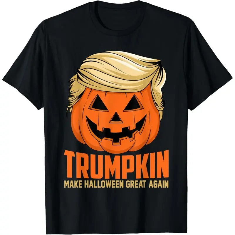 Trumpkin Make Halloween Great Again Funny Sarcastic Saying T-Shirt made in usa Hoodie, Sweatshirt | DripVista.com