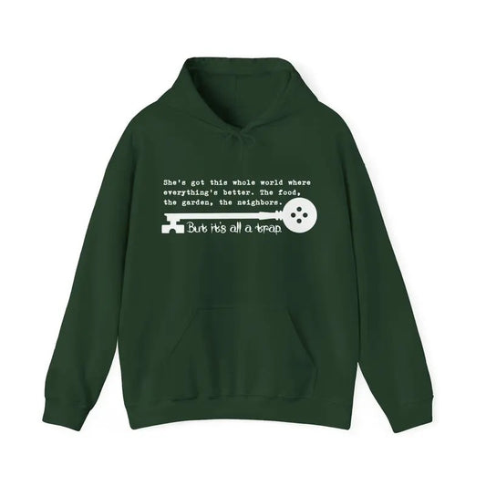 It's All A Trap Sweatshirt/Hoodie/Tshirt, Funny circus Corr.aa.lineee sweatshirt,  Spooky movie Hoodie, Doll TShirt, Movie Retro Horror Sweatshirt, Halloween Gift Tshirt, Graphic Hoodie
