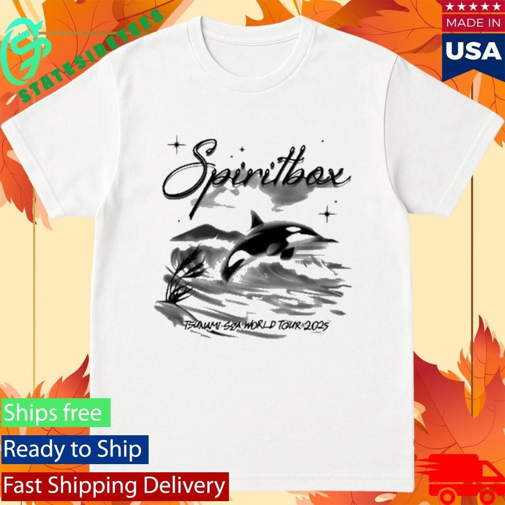 Tsunamisea Airbrush Orca White Shirt