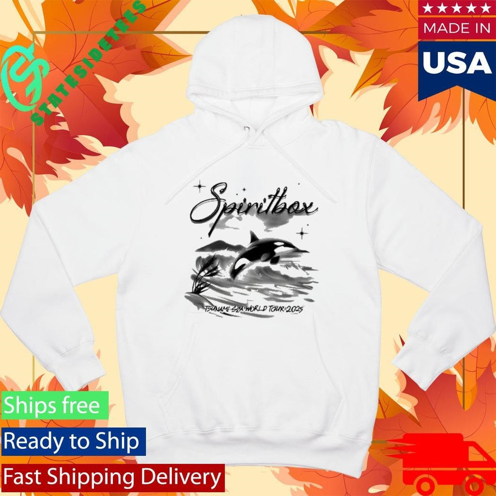 Tsunamisea Airbrush Orca White Shirt