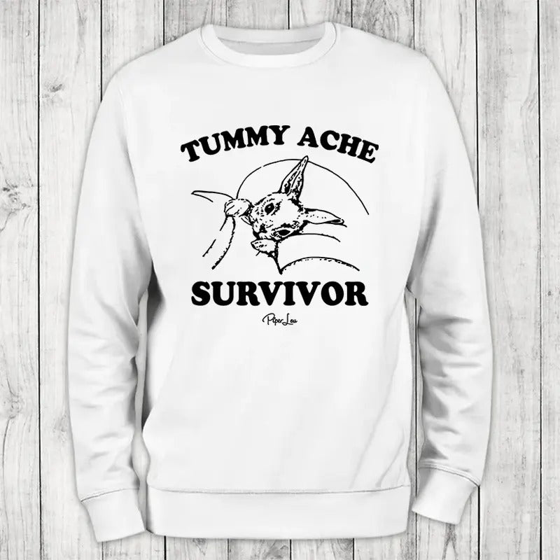 Tummy Ache Survivor Sweatshirt T-Shirts, Hoodie | DripVista.com