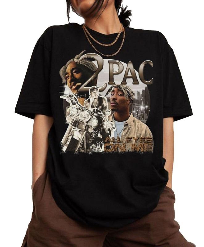 Tupac All Eyes On Me Graphic Tee, Shirt To Match Sneaker, 2Pac 90s Shirt, 2Pac Shirts, Vintage 90s Bootleg Tupac Shirt, 90s Merch, Hip Hop 90s Shirt, Rapper Merch Shirt, 2pac Graphic Tee