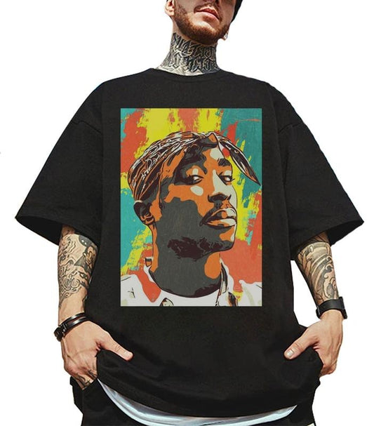 Tupac Shirt, 2pac Shirt, Tupac Shakur Shirt, Rapper Merch, 1990s Vintage Retro Unisex Shirt, Vintage 90s Bootleg Style T-shirt, Hip Hop Legends Shirt