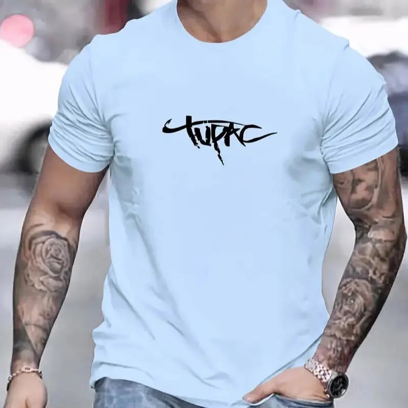 Tupac Tee, Men printed t-shirt wholesale Black color , Gift for Him, Gift For Her, Vintage Y2K, Menswear Top Cotton...