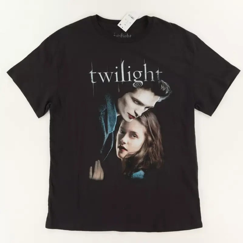 Twilight 2023 Movie Graphic Solid T-Shirt Black Cotton Shirt Streetwear Hoodie, Sweatshirt | DripVista.com