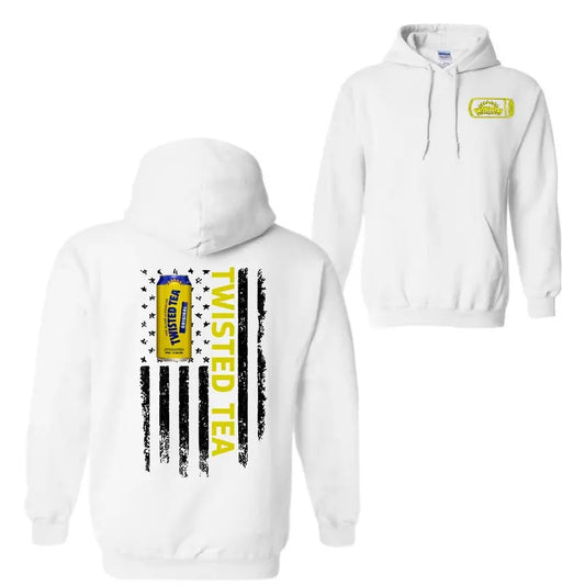 Twisted Tea Logo Flag Hoodie Sweatshirt Shirt, Trendy Casual Wear, Twisted Tea Hoodie For Men And Women
