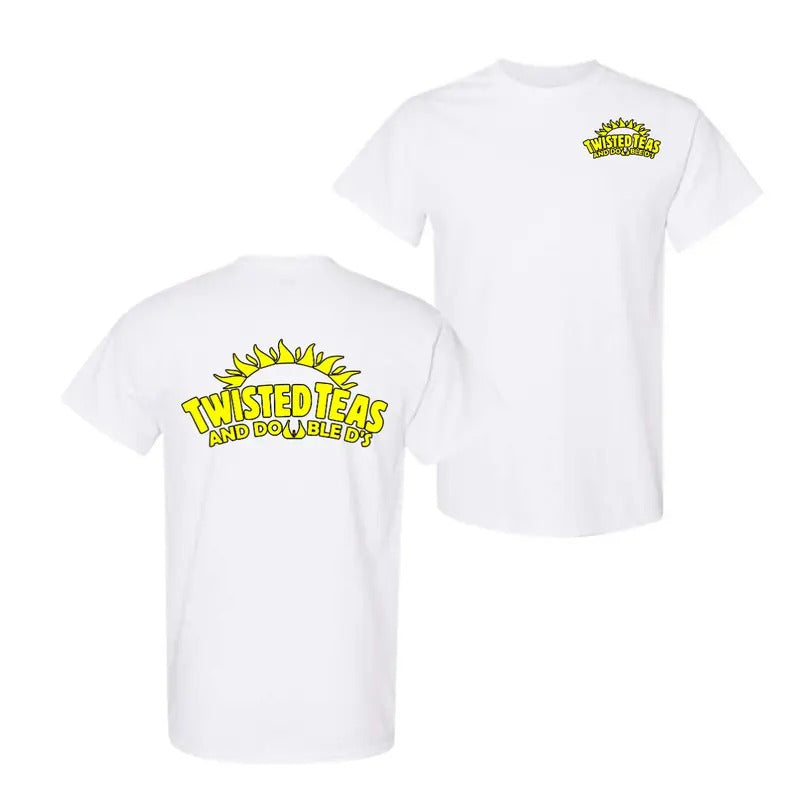 Twisted Teas and Double D's ver2, Unisex Black Short Sleeve Shirt Hoodie, Sweatshirt | DripVista.com