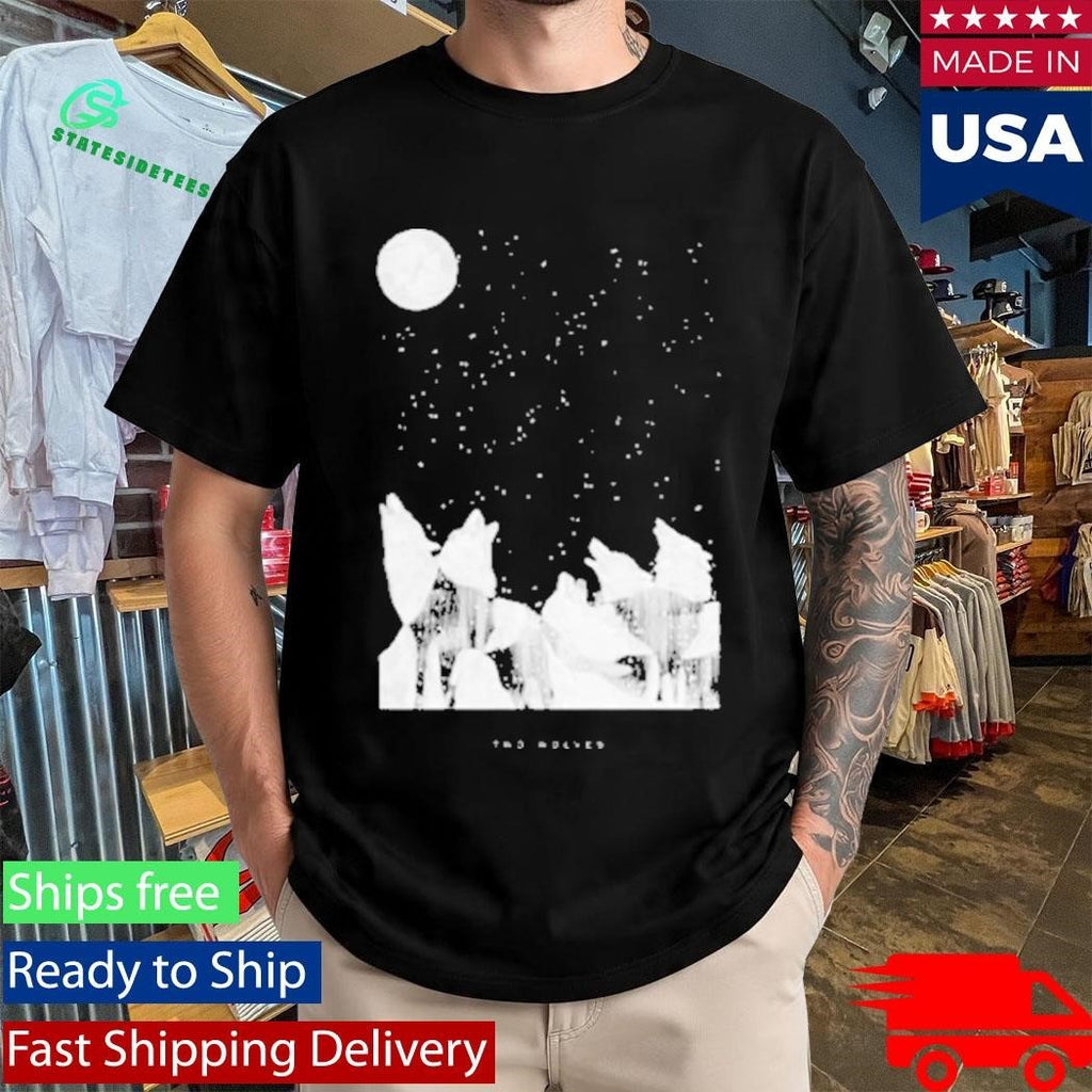 Two Wolves Wine Group Song Logo Shirt