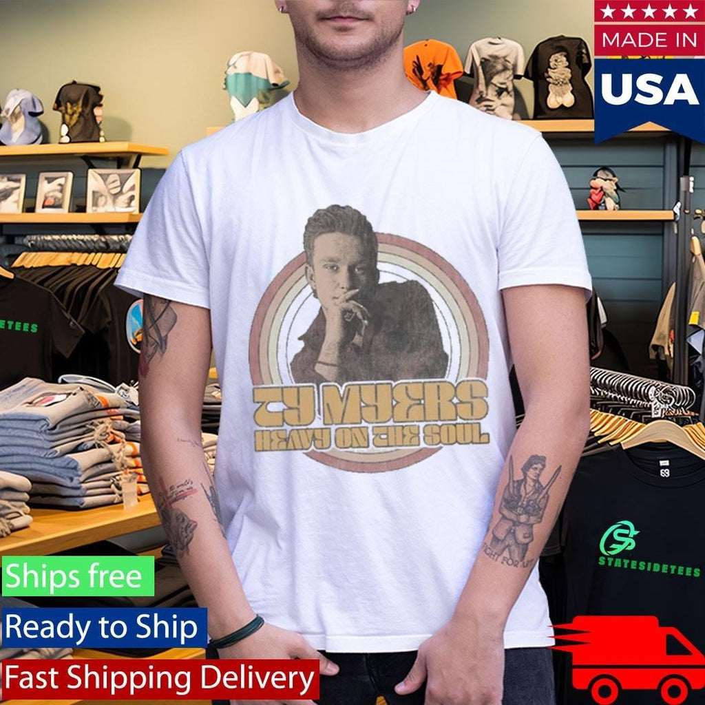 Ty Myers Heavy on the Soul Tan Photo Shirt
