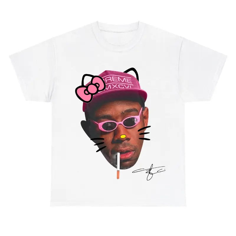 Tyler Kittyy Shirt Hoodie, Sweatshirt | DripVista.com
