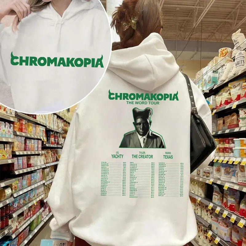 Tyler Rapper Chromakopia The World Tour T-shirt Sweatshirt Hoodie, The New Creator World Tour Music Lover Shirt, New...