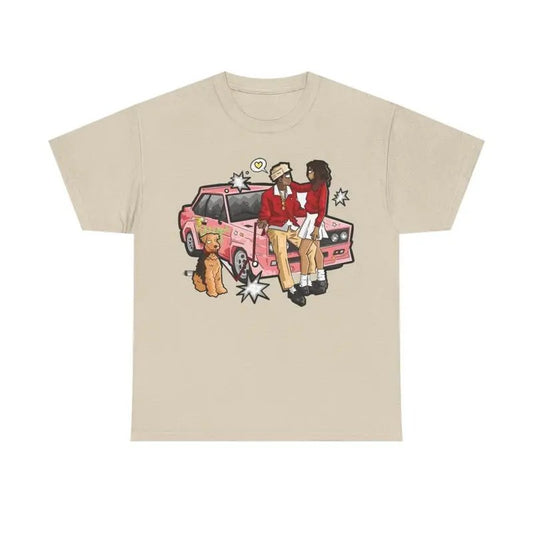 Tyler the Creator Inspired Graphic Tee Casual Classic Fabric Cotton Menswear Top Seamless Underwear Man Streetwear Tshirt