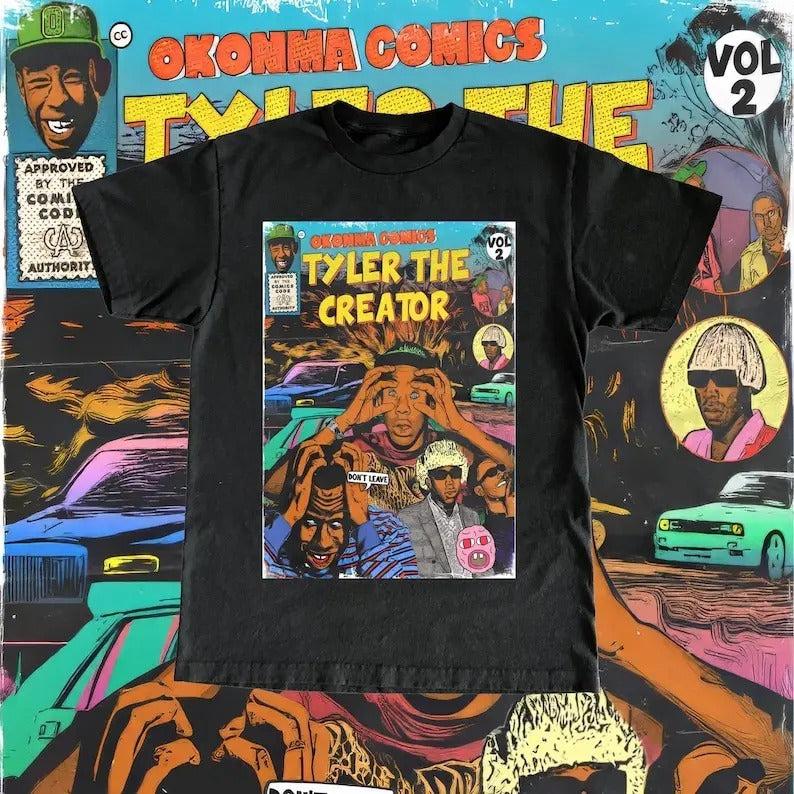 Tyler, The Creator Rap Music Shirt, Call Me If You Get Lost Album Rap 90s Tee