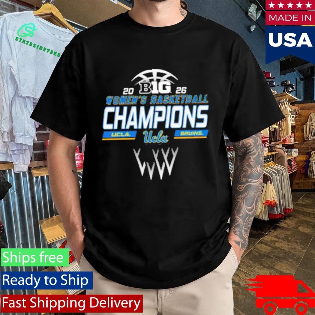 UCLA Bruins Women’s Basketball 2026 Big Ten Women’s Basketball Regular Season Champions Shirt