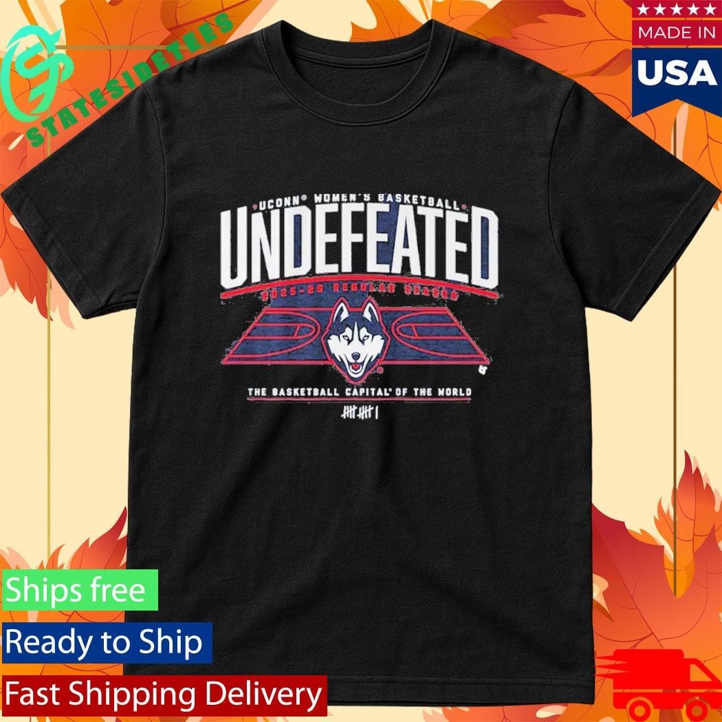 UConn Huskies WBB Undefeated Shirt